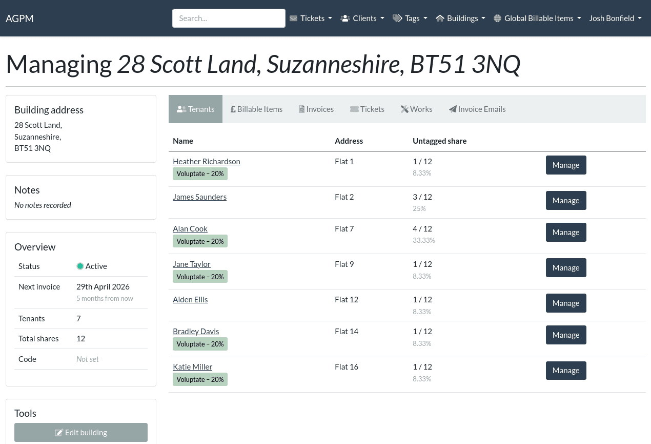AGPM property management platform