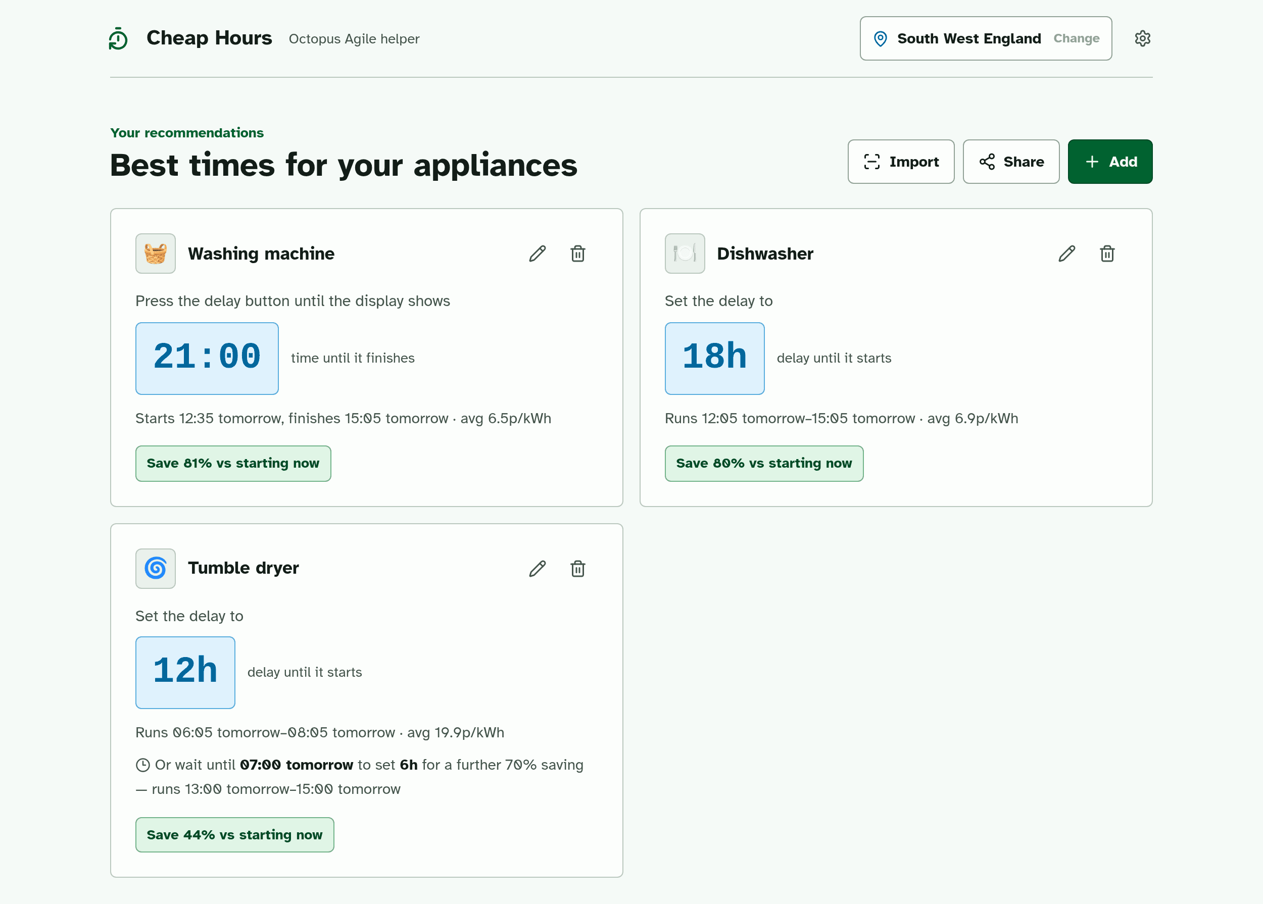 A bespoke web app built by Grizzlyware